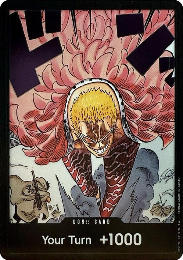 DON!! Card (Donquixote Doflamingo Art) - OP10 - DON!!