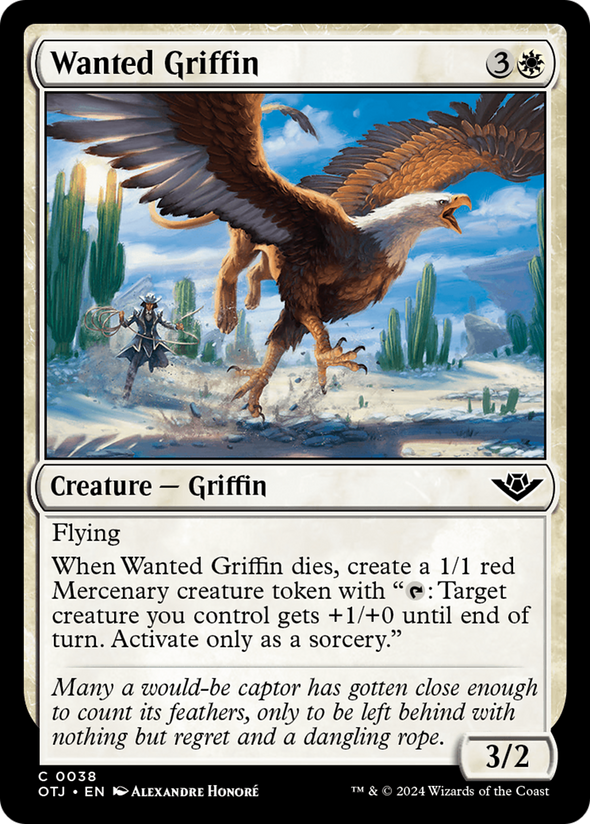 Wanted Griffin (OTJ)