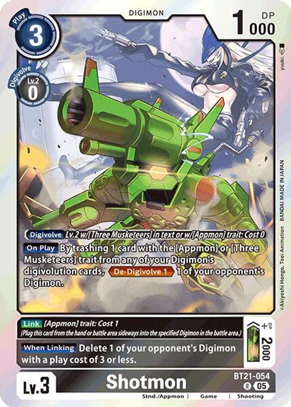 Shotmon - BT21-054 - Rare