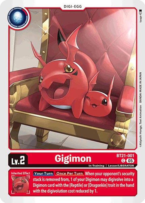 Gigimon - BT21-001 - Common