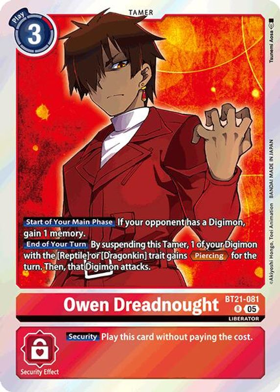Owen Dreadnought - BT21-081 - Rare