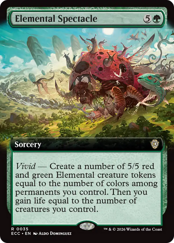 Elemental Spectacle - Extended Art (ECC)