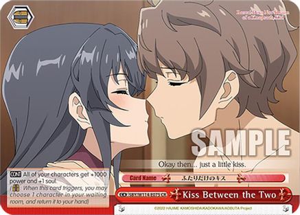 Kiss Between the Two - SBY/W114-E075CR - Climax Rare
