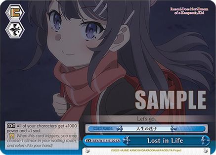Lost in Life (RRR) - SBY/W114-E100RRRR - Triple Rare