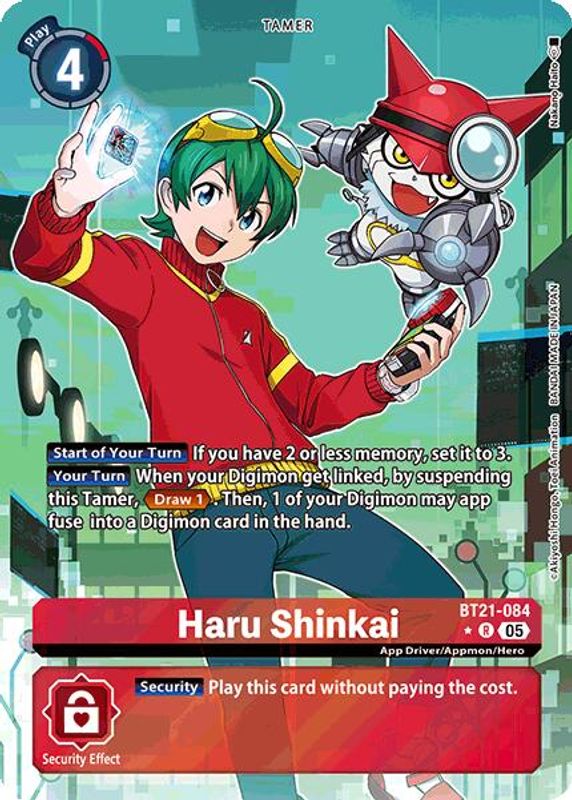 Haru Shinkai (Alternate Art) - BT21-084 - Rare