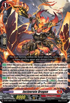 Incinerate Dragon - D-PR/749EN - Promo
