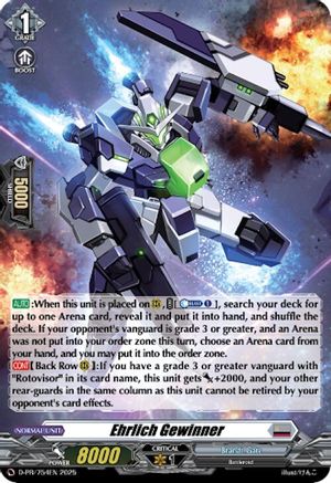 Ehrlich Gewinner (Foil) - D-PR/754EN - Promo