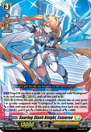 Soaring Slash Knight, Esmeree - D-PR/761EN - Promo