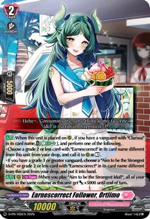 Earnescorrect Follower, Ortilmo - D-PR/765EN - Promo