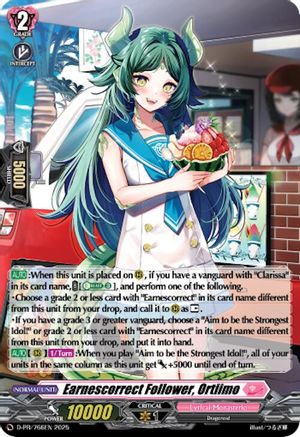 Earnescorrect Follower, Ortilmo (Foil) - D-PR/766EN - Promo