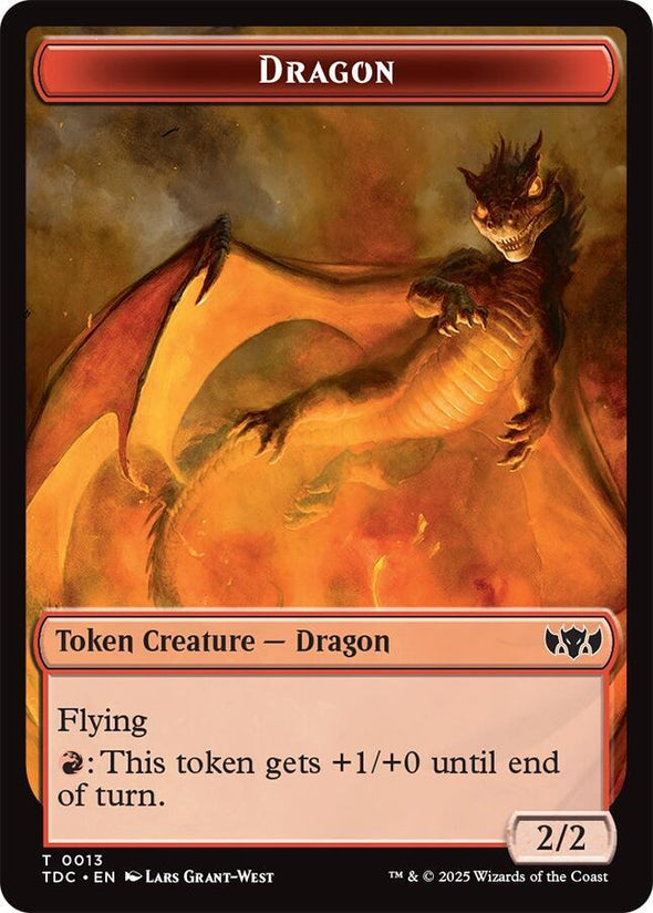 Dragon Egg // Dragon (013) Token (TTDC)