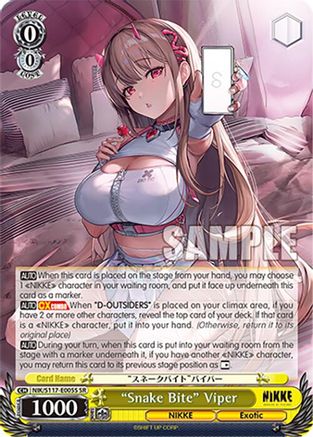 "Snake Bite" Viper (SR) - NIK/S117-E005SSR - Super Rare