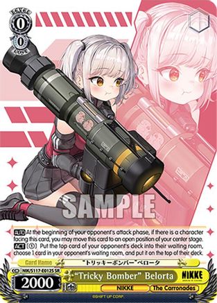 "Tricky Bomber" Belorta (SR) - NIK/S117-E012SSR - Super Rare