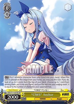 "CIWS" Anchor (SR) - NIK/S117-E019SSR - Super Rare