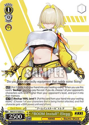 "BOOM Install" Elegg - NIK/S117-E021C - Common