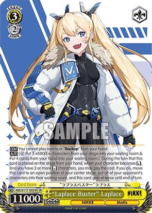 "Laplace Buster" Laplace (SR) - NIK/S117-E024SSR - Super Rare