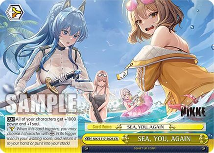 SEA, YOU, AGAIN - NIK/S117-E026CR - Climax Rare