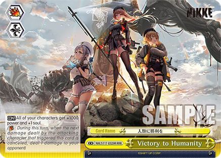 Victory to Humanity (RRR) - NIK/S117-E029RRRR - Triple Rare