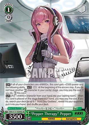 "Pepper Therapy" Pepper (SR) - NIK/S117-E044SSR - Super Rare