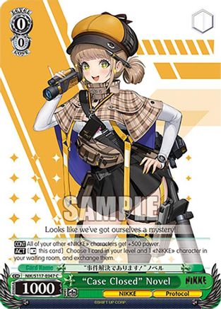 "Case Closed" Novel - NIK/S117-E047C - Common