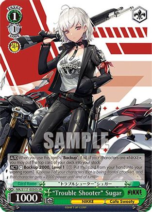 "Trouble Shooter" Sugar (SR) - NIK/S117-E050SSR - Super Rare