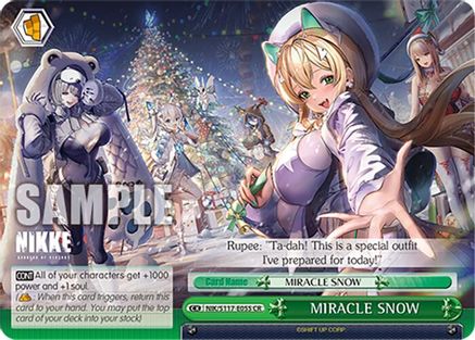 MIRACLE SNOW - NIK/S117-E055CR - Climax Rare