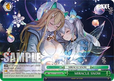 MIRACLE SNOW (RRR) - NIK/S117-E055RRRR - Triple Rare