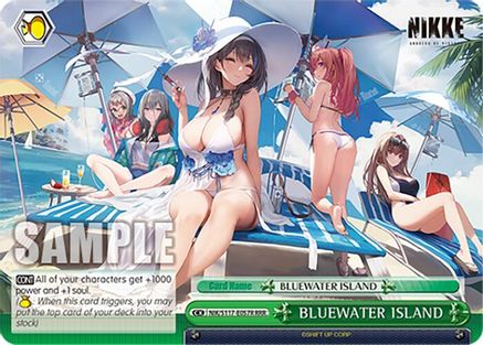 BLUEWATER ISLAND (RRR) - NIK/S117-E057RRRR - Triple Rare