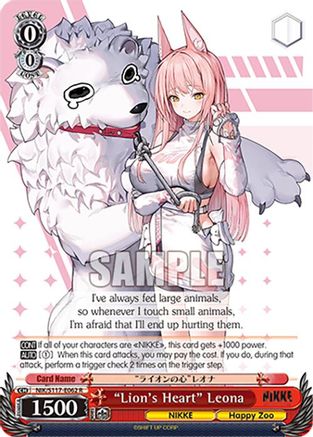 "Lion's Heart" Leona - NIK/S117-E062R - Rare