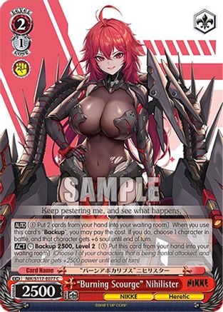 "Burning Scourge" Nihilister - NIK/S117-E077C - Common