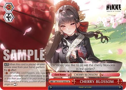 CHERRY BLOSSOM - NIK/S117-E082CR - Climax Rare