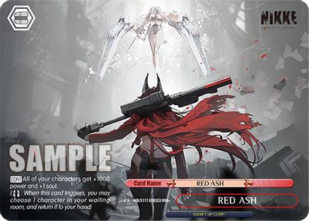 RED ASH (RRR+) - NIK/S117-E083EXRRR+ - Triple Rare Plus