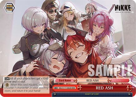RED ASH (RRR) - NIK/S117-E083RRRR - Triple Rare