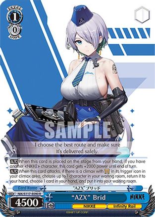 "AZX" Brid - NIK/S117-E090R - Rare