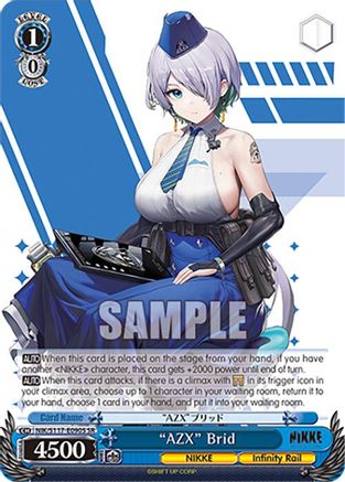 "AZX" Brid (SR) - NIK/S117-E090SSR - Super Rare