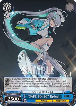 "SAFE 50-50" Epinel (SR) - NIK/S117-E105SSR - Super Rare