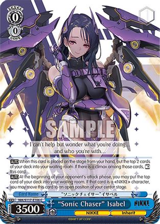 "Sonic Chaser" Isabel - NIK/S117-E106C - Common