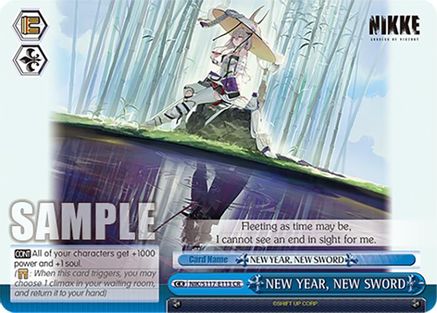 NEW YEAR, NEW SWORD - NIK/S117-E113CR - Climax Rare