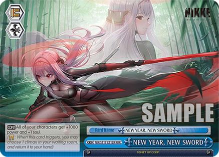 NEW YEAR, NEW SWORD (RRR) - NIK/S117-E113RRRR - Triple Rare