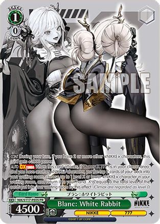 Blanc: White Rabbit (PR) - NIK/S117-PE05PR - Promo