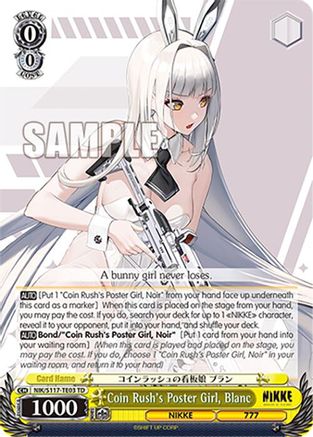 Coin Rush's Poster Girl, Blanc - NIK/S117-TE03TD - Trial Deck
