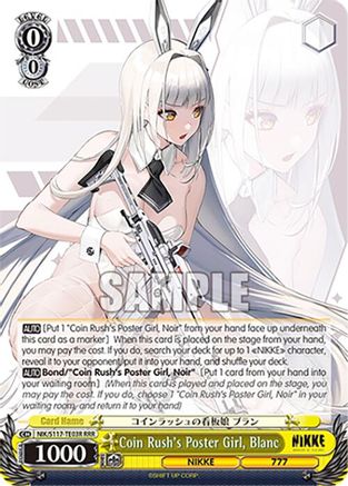 Coin Rush's Poster Girl, Blanc (RRR) - NIK/S117-TE03RRRR - Triple Rare