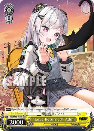 "Love Returned" Admi (RRR) - NIK/S117-TE05RRRR - Triple Rare