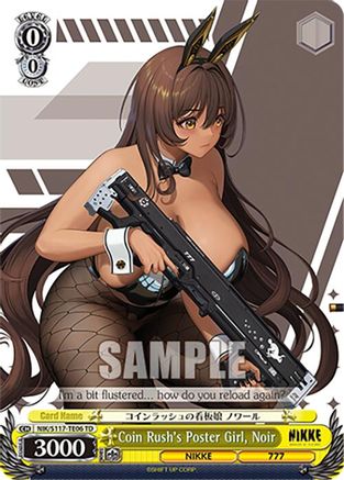 Coin Rush's Poster Girl, Noir - NIK/S117-TE06TD - Trial Deck