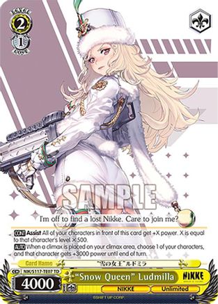 "Snow Queen" Ludmilla - NIK/S117-TE07TD - Trial Deck