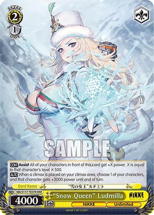 "Snow Queen" Ludmilla (RRR) - NIK/S117-TE07RRRR - Triple Rare