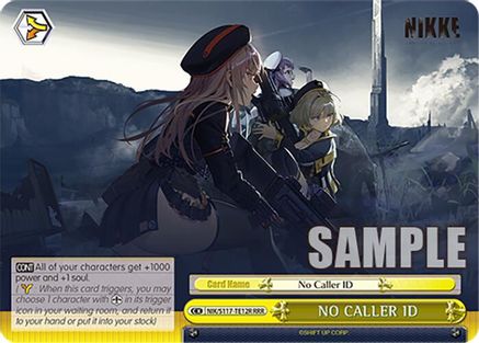 NO CALLER ID (RRR) - NIK/S117-TE12RRRR - Triple Rare