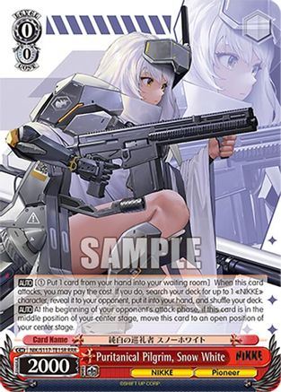Puritanical Pilgrim, Snow White - NIK/S117-TE15TD - Trial Deck