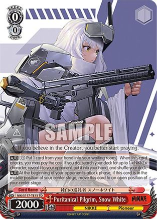 Puritanical Pilgrim, Snow White (RRR) - NIK/S117-TE15RRRR - Triple Rare