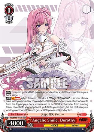 Angelic Smile, Dorothy (RRR) - NIK/S117-TE17RRRR - Triple Rare